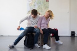 På bild: Jesper Arin och Ulrika Hansson