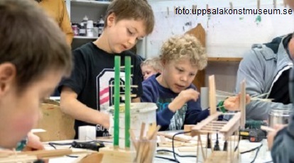 återbruksslöjd, drop in-verkstan Konstmuseet