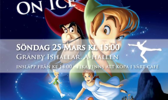 Affisch från Uppsala Skridskoklubb