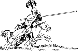 riddare, tornerspel, häst, riddarspel