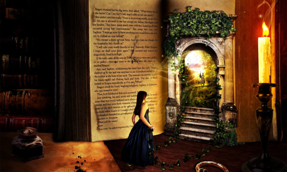 Sagor på portugisiska på Uppsala Stadsbibliotek (dekorativ bild)