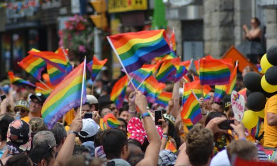 Welcome Out - Uppsala Pride, (dekorativ bild)