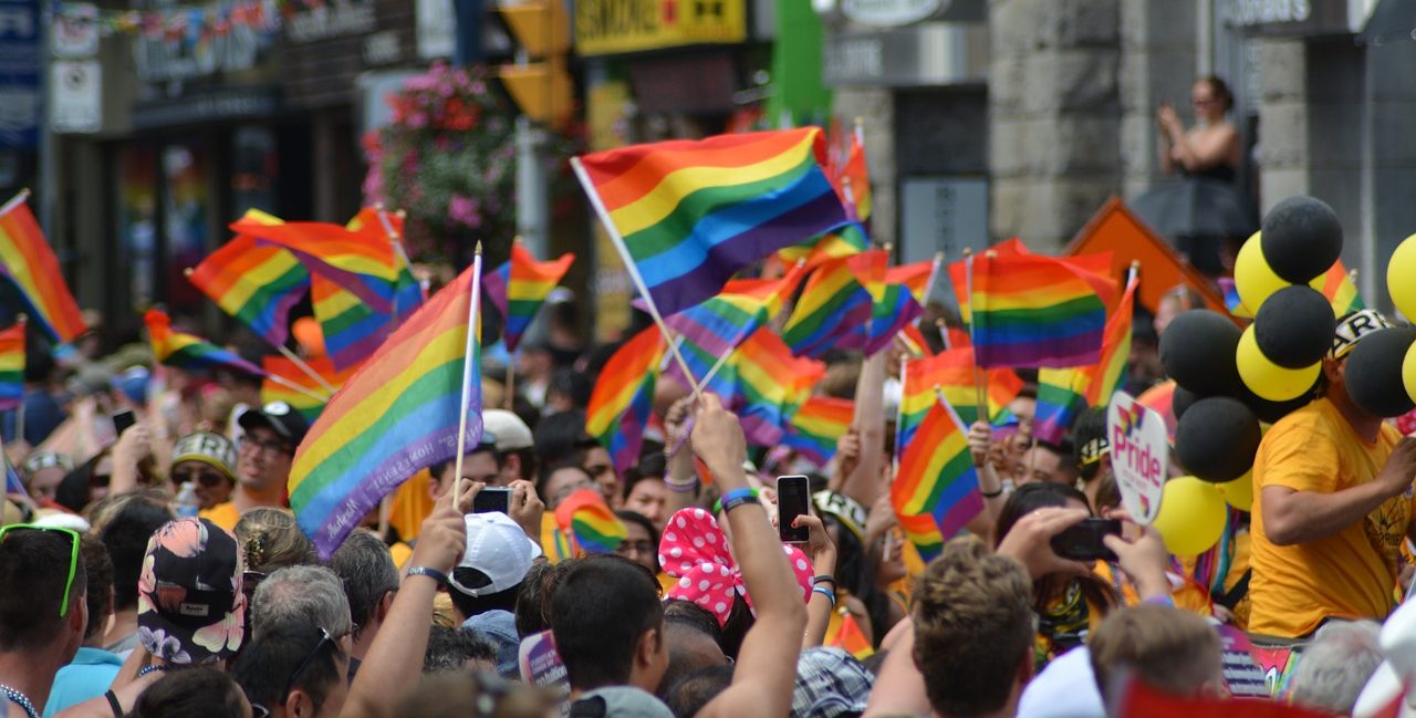 Welcome Out - Uppsala Pride, (dekorativ bild)