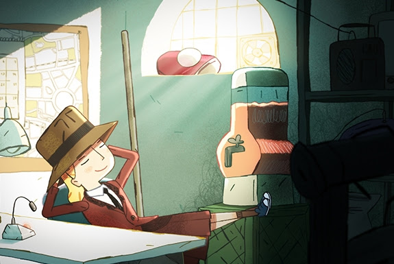 Agatha - Granndetektiven (dekorativ bild)