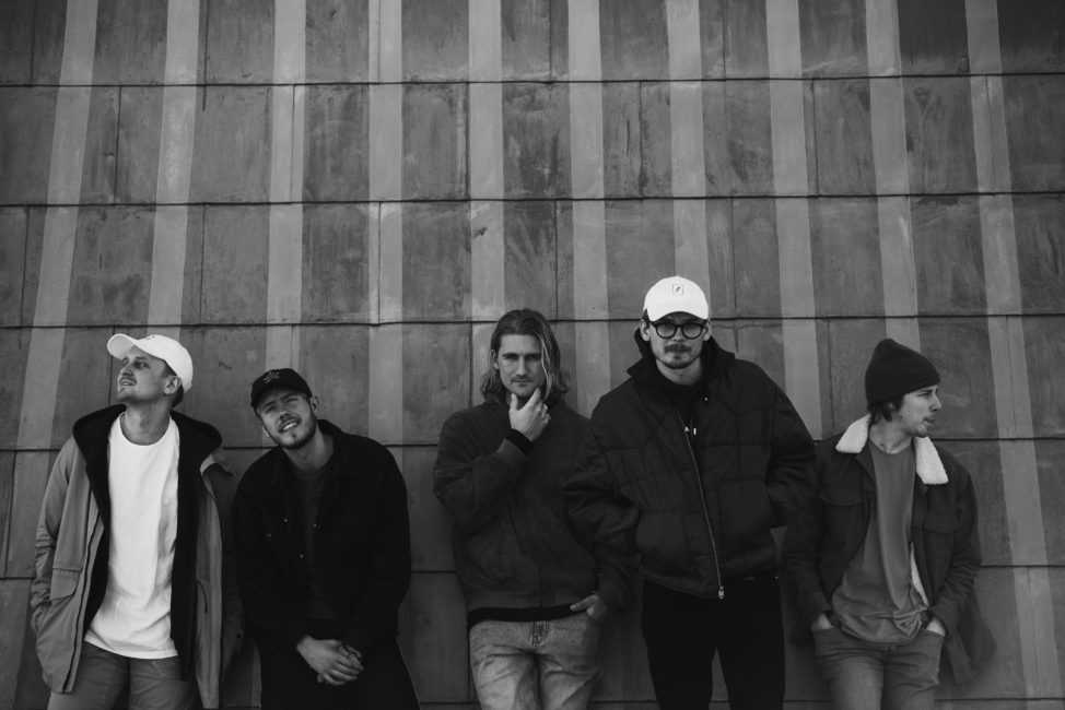 Hiphopgruppen Tjuvjakt @ Grand (dekorativ gruppbild)