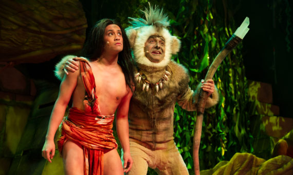 Djungelboken The Musical (pressbild, dekorativ bild)