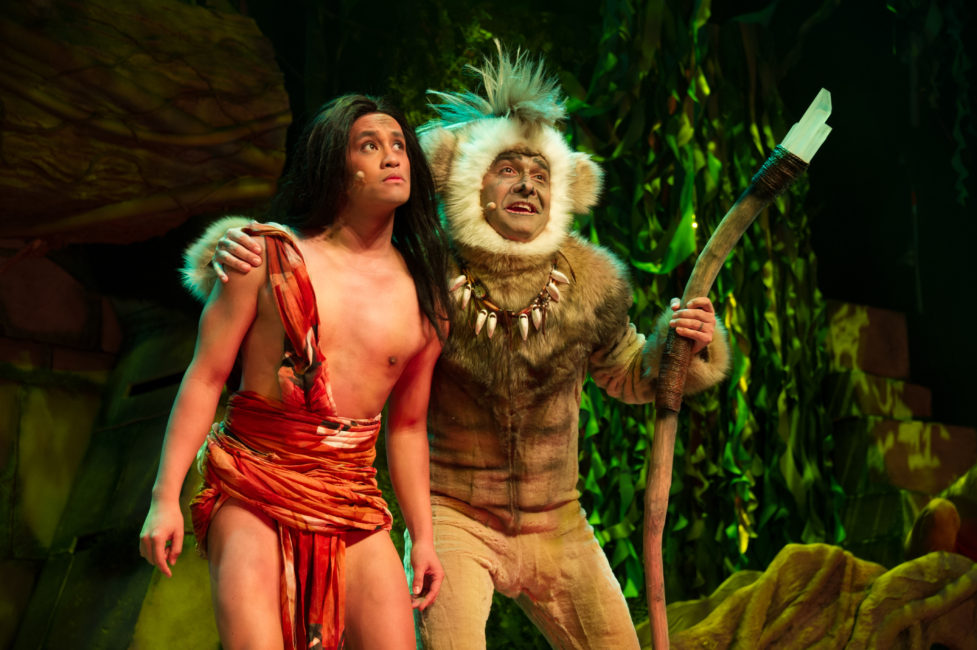 Djungelboken The Musical (pressbild, dekorativ bild)
