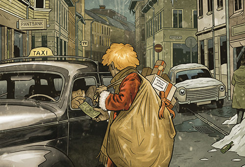 Karl-Bertil Jonssons julafton på Uppsala Stadsteater poster