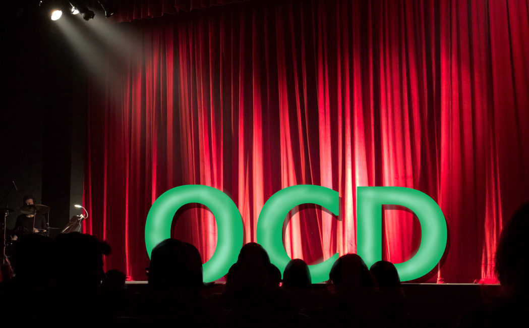 Teaterföreställningen OCD on stage (dekorativ bild)
