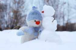 snöskulpturfestival (dekorativ bild)