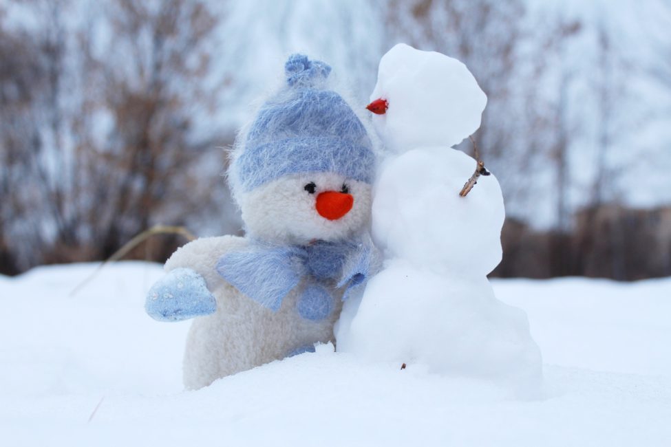 snöskulpturfestival (dekorativ bild)