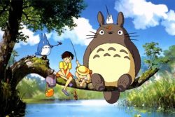 Totoro (dekorativ bild från filmen)