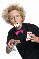 Illusionistens assistent ( dekorativ trolleribild)