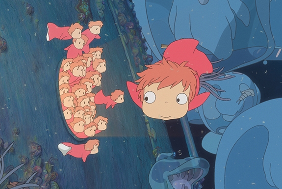 Ponyo (dekorativ bild från filmen)