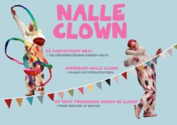 Nalle Clown (dekorativ bild på Nalle clown)