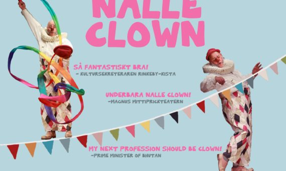 Nalle Clown (dekorativ bild på Nalle clown)
