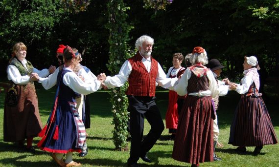 midsommardagen (dekorativ bild)