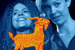 Den listiga geten (dekorativ bild)