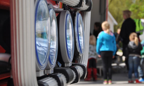 Öppet hus på brandstationerna (dekorativ bild)