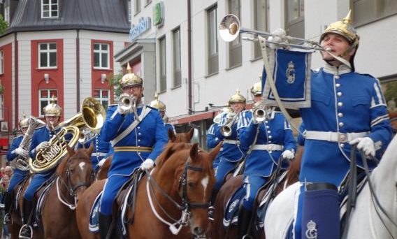 Beridna Högvakten (dekorativ bild)