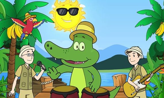 Arne Alligator (dekorativ bild)