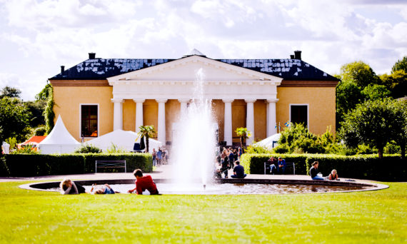 visning i tropiska växthuset (dekorativ bild)