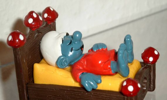 smurfar (dekorativ bild)
