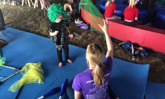 Gratis Cirkusskola med Uppsala Ungdomscirkus (dekorativ bild)