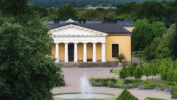 Skördeutställning i Botaniska trädgården (dekorativ bild)