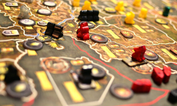 Spellördag med birdiecon (dekorativ bild på brädspel)